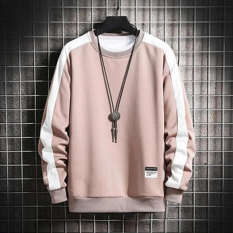 Modern Long Sleeve Sweatshirts Men 2021 New Fashion Color Hoodie Casual Mens Casual O-Neck Patchwork Sweatshirt For Young Men - Treko - casual hoodie, casual sweatshirt, Cool hoodie, fashion sweatshirt, hoodie for young men, man hoodie, man sweatshirt, Modern man sweatshirt, new fashion sweatshirt, O neck hoodie, sweatshirt for young men- Stevvex.com