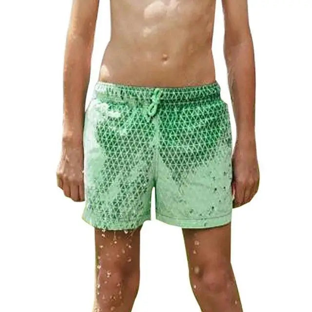 Modern Men's Summer Discoloration Swimming Trunks Magical Change Color Beach Surf Shorts Quick Dry Bathing Short Swim Pants - STEVVEX Fashion - 747, Beach Shorts, Change Color Beach Shorts, color changing shorts, colorful shorts, Discoloration shorts, Magical Shorts, men, Men Shorts, Men Trunks, Shorts, Summer, summer discoloration shorts, summer shorts, Swimming Trunks - Stevvex.com