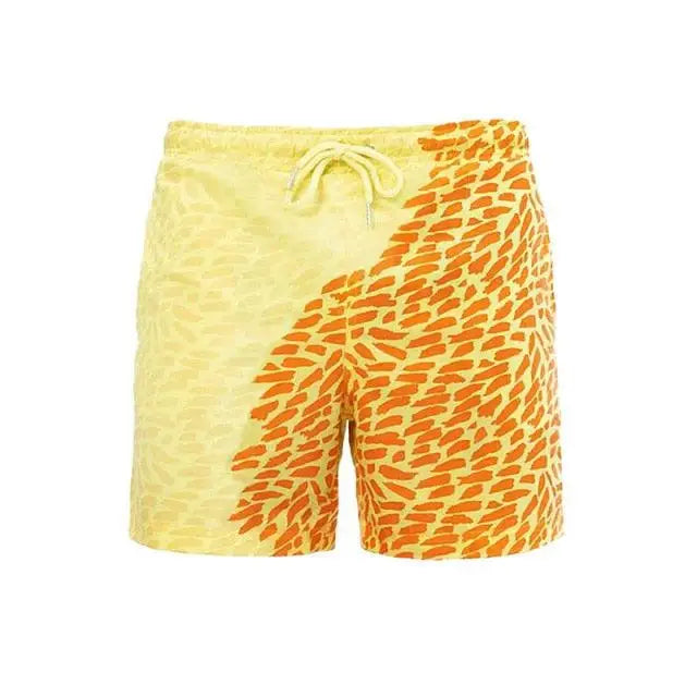 Modern Men's Summer Discoloration Swimming Trunks Magical Change Color Beach Surf Shorts Quick Dry Bathing Short Swim Pants - STEVVEX Fashion - 747, Beach Shorts, Change Color Beach Shorts, color changing shorts, colorful shorts, Discoloration shorts, Magical Shorts, men, Men Shorts, Men Trunks, Shorts, Summer, summer discoloration shorts, summer shorts, Swimming Trunks - Stevvex.com