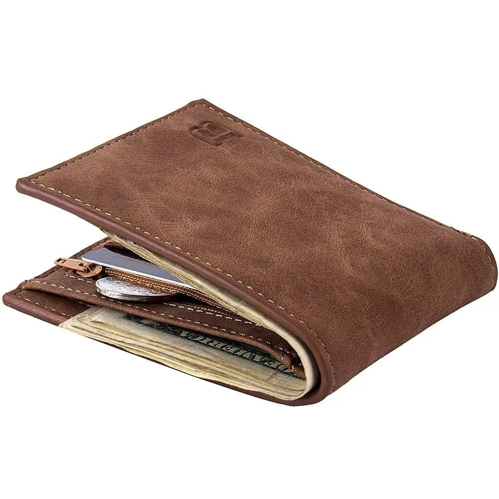 Modern New High Quality Wallet For Men Fashion Mini Men's Luxury Business Wallet Card Holder Man Purse Coin Bag Zipper - Treko - card holder wallet, coin bag zipper, high quality wallet, luxury wallet, man business wallet, man fashion wallet, man modern wallet, man purse, man wallet, man wallets, mini wallet, modern wallets, new wallet- Stevvex.com