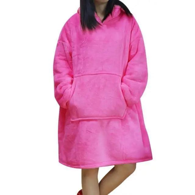 Modern Oversized Hoodie Blanket With Sleeves Sweatshirt Woman Fleece Hoody Women Pocket Female Hooded Sweat Oversize  Sweatshirt - Treko - Cool Fashion, Cool Hoodies, Hoodies, Hoodies And Pants, Hoodies Sweatshirts, Jacket Hoodies, Loose Hoodies, Luxury Hoodies, Modern Hoodies, Multi Pockets Hoodies.  2021 dress, New Hoodies, New Sweatshirt, Stylish Hoodies, Sweatshirt, Women hoodie, Zipper Hooded- Stevvex.com