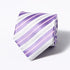 Modern Style Black Brown Wedding Neck Ties For Men Stylish Stripe Design Wedding And Casual Suit Neckties For Men - 3