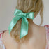 Modern White Bowknot Big Hair Bow Long Tassel Ribbon Hair Clips For Women Elegant Hair Accessories - 8 - STIL1356ASDDD