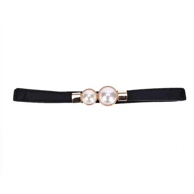 Modern Wide Fabric Strap Silver Metal Buckle Belts For Women Trendy Fashion Stretchable Classic Belts - STEVVEX Fashion - 702, belt, belts, belts for women, casual belt, charming belt, elastic belt, elegant belt, fashion belt, luxury belt, metal buckle belt, party belt, retro belt, silver metal buckle belt, stretchy belt, stylish belt, vintage belt, waistband, waistband for women, wide strap belt, women belt - Stevvex.com