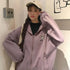 Modern With Hat Hoodies Women Zipper Kangaroo Pocket Casual Loose Solid Color Sweatshirt Female 2021 Fashion New Female Tops - Treko - Cool Fashion, Cool Hoodies, Hoodies, Hoodies And Pants, Hoodies Sweatshirts, Jacket Hoodies, Loose Hoodies, Luxury Hoodies, Modern Hoodies, Multi Pockets Hoodies.  2021 dress, New Hoodies, New Sweatshirt, Stylish Hoodies, Sweatshirt, Women hoodie, Zipper Hooded- Stevvex.com