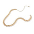 Modernd Luxury 2021 New Gold Coin Layered Chain Necklace For Women And Girls Stylish Pearl Moon Choker Collar butterfly