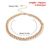 Modernd Luxury 2021 New Gold Coin Layered Chain Necklace For Women And Girls Stylish Pearl Moon Choker Collar butterfly