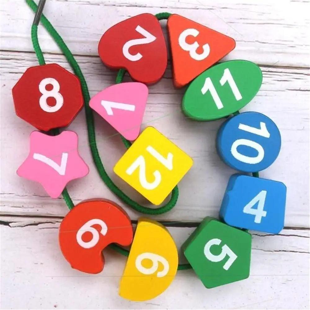 Montessori Cartoon Animal Educational Wooden Beaded Geometry Digital Clock Puzzles Matching Clock Toy For Children - STEVVEX Baby - 3D puzzle, baby, brain teasers, Digital Clock Puzzles, educational toy, educational toy for kids, kids, learning toys, Toy For Children, Toy For kids, wood - Stevvex.com