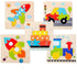 Montessori Games Baby Animals/traffic Kid's Cognition Puzzles Toys Wooden Cartoon Cognition Puzzle Toys Matching Education Game - STEVVEX Baby - baby, birthday gifts, brain teasers, christmas gifts, education game, educational toys, educational toys for baby, educational toys for kids, learning toys, newyear gifts, puzzle - Stevvex.com