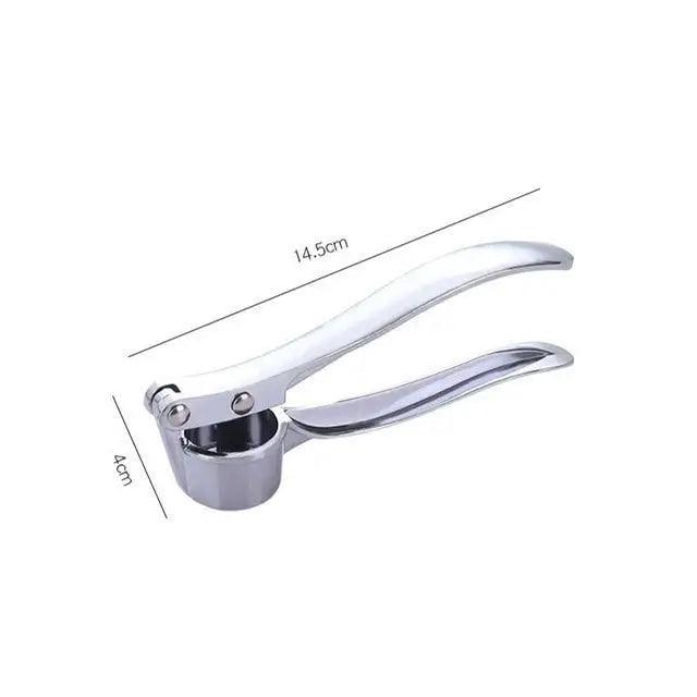 Multi - Functional Imitating Stainless Steel Garlic Press Crusher Kitchen Cooking Ginger Squeezer Masher Handheld