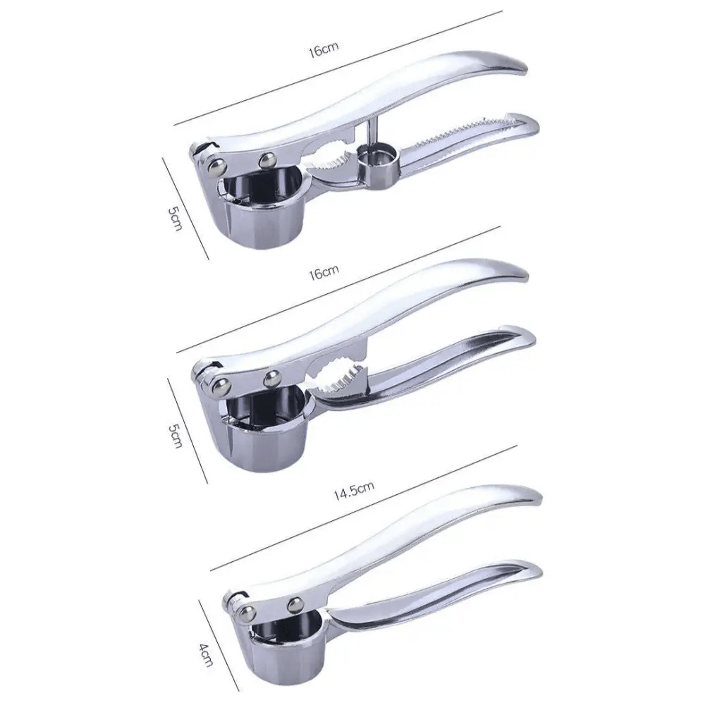 Multi - Functional Imitating Stainless Steel Garlic Press Crusher Kitchen Cooking Ginger Squeezer Masher Handheld