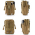 Multifunction Classic Water - Resistant Phone Bag Outdoor Waist Bag Portable Durable Large Capacity Bags - STIL6587TFRDO