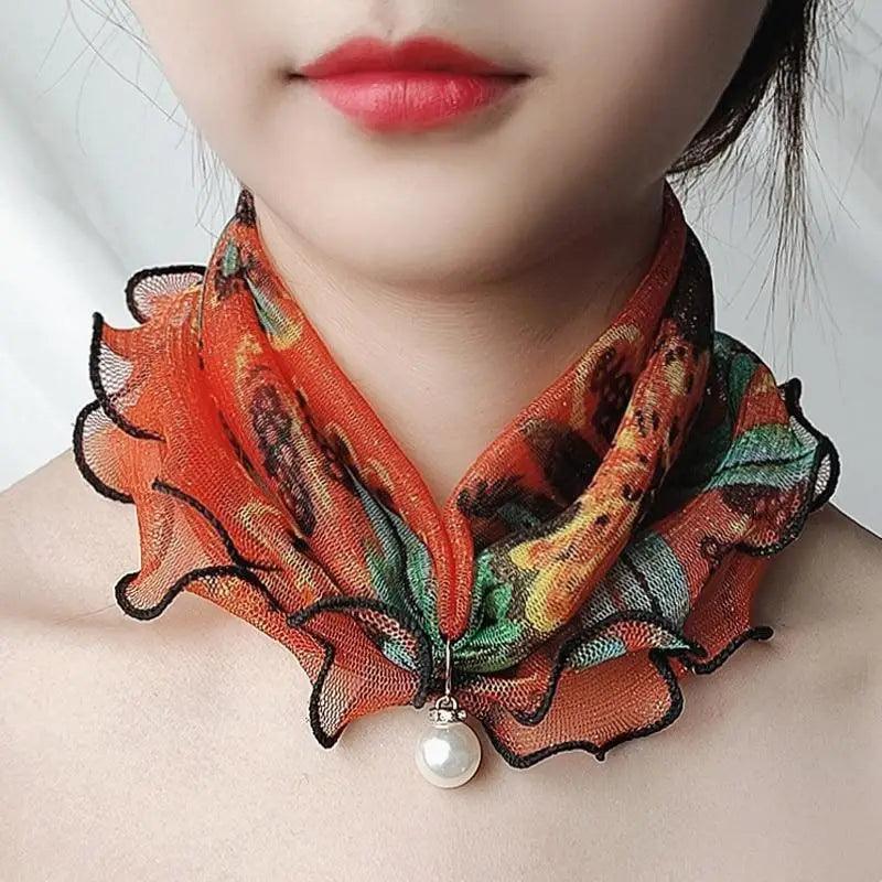 Neck Collars Fashion Scarves for Women And Girls Print Satin Silk Scarf Female Bandana Head Bib Scarfs For Ladies - ALLURELATION - 577, Best elling scarfs, Birthday Gift, elegance Silk Scarf, Fashion Scarves, Female Bandana, gift for girls, Head Bib Scarfs, head scarves for women, Hot Sale scarfs, luxury Silk Scarf, neck scarves for women, Print Satin, Scarfs For Ladies, Scarves, Scarves for girls, Scarves for Women, Silk Scarf, Silk Scarf for female, Stylish look Silk Scarf - Stevvex.com