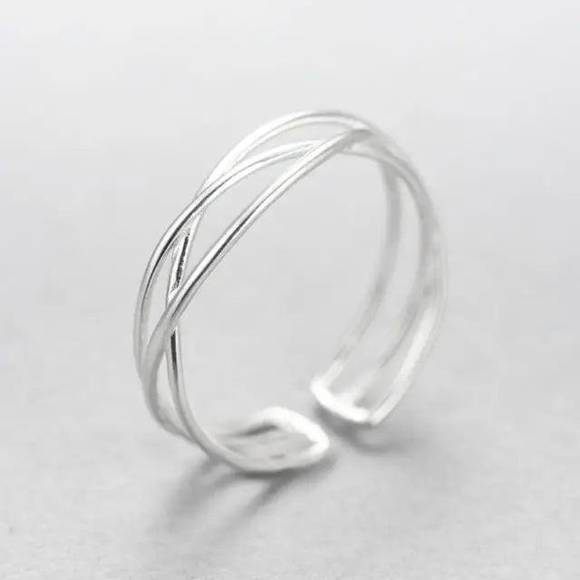 New Aesthetic 925 Sterling Silver simple leaf Adjustable Ring for women - Cute fashion jewelry for women - ALLURELATION - 2021 Trending rings, 571, Aesthetic rings for women, cute Fashion jewelry, Elegant rings, engagement rings, fashion rings, Fashion wedding rings, Jewelry, rings for women, Simple rings, Stylish rings, trending rings, womens jewelry - Stevvex.com