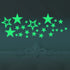 New Amazing Luminous Moon and Stars Wall Stickers for Kids Room Baby Nursery Home Decoration Wall Decals Glow