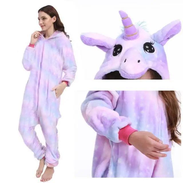 2021 New Animal Pajamas Women Unicorn Sleepwear Panda Pajama Anime Cartoon Overalls Winter Rabbit Nightie Jumpsuit For Winter - Treko - 2021 pajamas, 2021 trends, birthday gifts, comfortable pajamas, fashion 2021, fashionable pajamas, new trend 2021, pajamas, pajamas 2021, pajamas for women, pajamas set, trends 2021, trendy pajamas, trendy pajamas 2021, trendy pajamas for women, winter pajamas, winter pajamas 2021, winter women pajamas, women pajamas- Stevvex.com