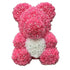 New Charming Diamond Rose Bears 40cm Artificial Flower Teddy Bears For Valentins’s Day Mother’s Day Birthday Gifts