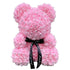 New Charming Diamond Rose Bears 40cm Artificial Flower Teddy Bears For Valentins’s Day Mother’s Day Birthday Gifts