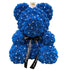 New Charming Diamond Rose Bears 40cm Artificial Flower Teddy Bears For Valentins’s Day Mother’s Day Birthday Gifts