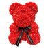 New Charming Diamond Rose Bears 40cm Artificial Flower Teddy Bears For Valentins’s Day Mother’s Day Birthday Gifts