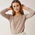 New Comfortable Sweaters Winter And Auntmun Knitted Pullovers High Quality Warm Female O - neck Black Cheap Top