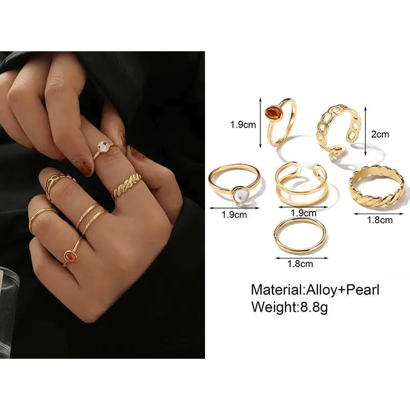 New Contemporary Gold Adjustable Butterfly Ring Set For Women And Girl Fashionable Female Party Jewelry - ALLURELATION - 571, Antique Jewelry, contemporary gold ring, elegance rings, elegance rings set, elegant jewelry, fashionable jewelry, fashionable rings set, gift rings, Jewelry, modern ring style, party jewelry, party rings, rings, rings for girls, rings for ladies, stylish ring, trendy jewelry, trendy rings, vintage jewelry, vintage style rings - Stevvex.com