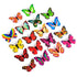 New Dazzling Colorful Luminous Butterfly LED Night Light Wedding Decorative Lamp Stickers Children Small Gifts TOYS