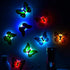 New Dazzling Colorful Luminous Butterfly LED Night Light Wedding Decorative Lamp Stickers Children Small Gifts TOYS