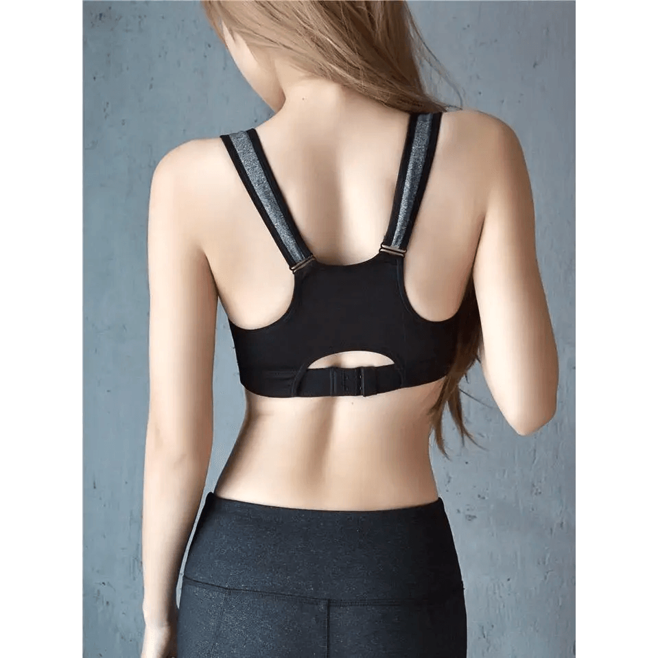 New Dazzling Sports Bra Crop Top Fitness Women Sportswear Feminine Workout Top Bras For Gym Female Underwear Running