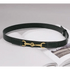 New Design Simple Black Plain Leather Belt For Women Classic Thin Skinny Waistbands Casual Women Dress Belts - Green