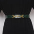 New Design Simple Black Plain Leather Belt For Women Classic Thin Skinny Waistbands Casual Women Dress Belts