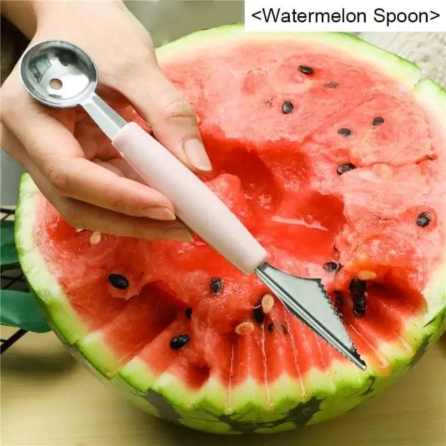 New Eco-Friendly 1pcs Stainless Steel Watermelon Slicer Cutter Knife For Fruit Tools Kitchen Accessories Gadgets Watermelon Spoons - ALLURELATION - 501, Best Selling slicer, Easy to slice, Easy to use, High Quality Kitchen Gadget, Hot Selling watermelon slicer, Kitchen Accessories, Kitchen expert slicer, Kitchen gadgets, Phenomenal kitchen instrument, Stainless Steel Watermelon Slicer, User friendly, Vigorous and durable design, Watermelon Cutter, Watermelon Slicer Knife, Watermelon Spoons - Stevvex.com