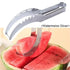 New Eco-Friendly 1pcs Stainless Steel Watermelon Slicer Cutter Knife For Fruit Tools Kitchen Accessories Gadgets Watermelon Spoons - ALLURELATION - 501, Best Selling slicer, Easy to slice, Easy to use, High Quality Kitchen Gadget, Hot Selling watermelon slicer, Kitchen Accessories, Kitchen expert slicer, Kitchen gadgets, Phenomenal kitchen instrument, Stainless Steel Watermelon Slicer, User friendly, Vigorous and durable design, Watermelon Cutter, Watermelon Slicer Knife, Watermelon Spoons - Stevvex.com