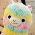 New Elegance 25cm Colorful Alpaca Plush Doll Baby Cute Animal Doll Soft Cotton stuffed doll Home Soft Toys Sleeping