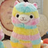 New Elegance 25cm Colorful Alpaca Plush Doll Baby Cute Animal Doll Soft Cotton stuffed doll Home Soft Toys Sleeping