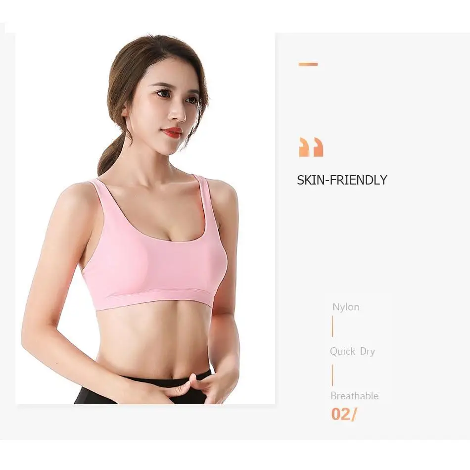 New Elegance Fitness Sports Bra for Women Push Up Wirefree Padded Crisscross Strappy Running Gym Training Workout Yoga