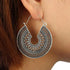 New Elegant Tribal Hoop Metal Earrings Vintage Style Jewelry For Girls And Women Fashion Jewelry - ALLURELATION - 573, Antique earrings, cute earrings, Earings for ladies, earrings, everyday earrings, fashionable earrings, fashionable jewelry, gift earrings, jewelry, luxury earrings, matching jewelry, Metal Earrings for ladies, stylish earrings, trendy earrings, Tribal Hoop earrings - Stevvex.com