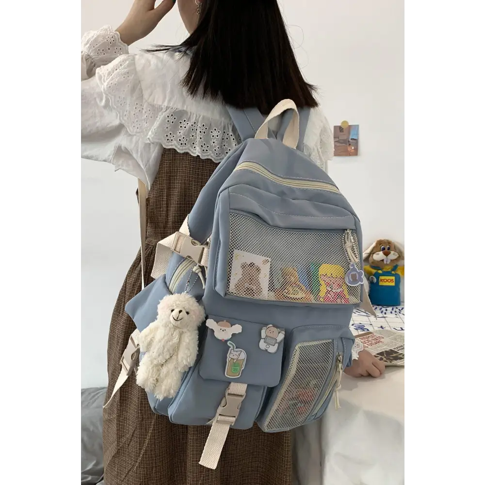 New Elegant Waterproof Backpack For Ladies And Women Cute Student Bookbag/Trevel Bag for Teenager Girls - ALU92986HIJ