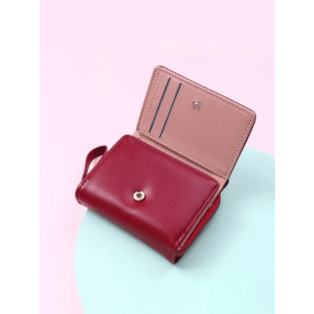 New Elegant Women's Wallet, Coin Purse For Woman And Girls Nice Card Holder Small Ladies Wallet Female Clutch - ALLURELATION - 575, Bags, Bags for Girls, Bags for Ladies, Bags For Teenagers, Bags For Women, Bags in Demand, Best Selling Bags, Birthday Gift, Card Holders Girl Handbag, Coin Purse, Designer Female Bags, Elegant Handbag, Gift Bags, Hot sale Bags, luxury bag, Matching Bags, Mini Clutch, Modern Bags, Small Ladies Wallet, trendy small bag, vintage style bag - Stevvex.com