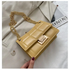 New Fancy Chain Strap Shoulder Bags for Women Summer Fashion Crossbody Bags PU Leather Lady Purses and Handbags