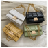 New Fancy Chain Strap Shoulder Bags for Women Summer Fashion Crossbody Bags PU Leather Lady Purses and Handbags