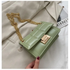 New Fancy Chain Strap Shoulder Bags for Women Summer Fashion Crossbody Bags PU Leather Lady Purses and Handbags