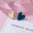 New Fashion Heart Drop Earrings For Women Vintage Geometric Sweet Dangle Hanging Earrings For Ladies And Girls - 12