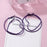 New Fashion Heart Drop Earrings For Women Vintage Geometric Sweet Dangle Hanging Earrings For Ladies And Girls - 1