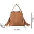 New Fashionable Scrub Women Bucket Bag Vintage Tassel Messenger Bag High Quality Shoulder Bag Simple Crossbody Bag