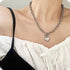 New Fashionable Two Layers Modern Choker Necklace For Women And Girls Shinny Gold Color Necklace Choker Jewelry