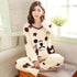 2021 New Flannel Pajamas Nightwear Sleepwear Set Winter Warm Simple Long Sleeve Leisure Pure Color Lovely Women Home Wear Suit - Treko - 2021 pajamas, 2021 trends, birthday gifts, comfortable pajamas, fashion 2021, fashionable pajamas, new trend 2021, pajamas, pajamas 2021, pajamas for women, pajamas set, trends 2021, trendy pajamas, trendy pajamas 2021, trendy pajamas for women, winter pajamas, winter pajamas 2021, winter women pajamas, women pajamas- Stevvex.com