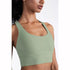 New High Quality Fabric Nylon Breathable Women Yoga Tops Bra Solid Color And Sports Wear Outdoor Exercise Clothes