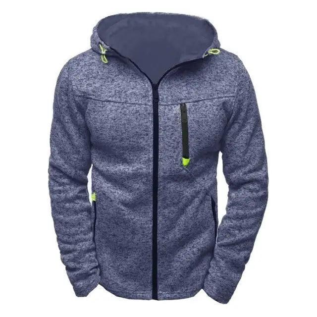 2021 New Hoodie Fleece Cardigan Hooded Coat Men's Hoodies Sweatshirts Pullover - Treko - Cool Fashion, Cool Hoodies, Hoodies, Hoodies Sweatshirts, Jaket Hoodies, Loose Hoodies, Luxury Hoodies, Male Fashion, Men Hoodies, Modern Hoodies, Multi Pockets Hoodies., New Hoodies, New Sweatshirt, Stylish Hoodies, Sweatshirt- Stevvex.com