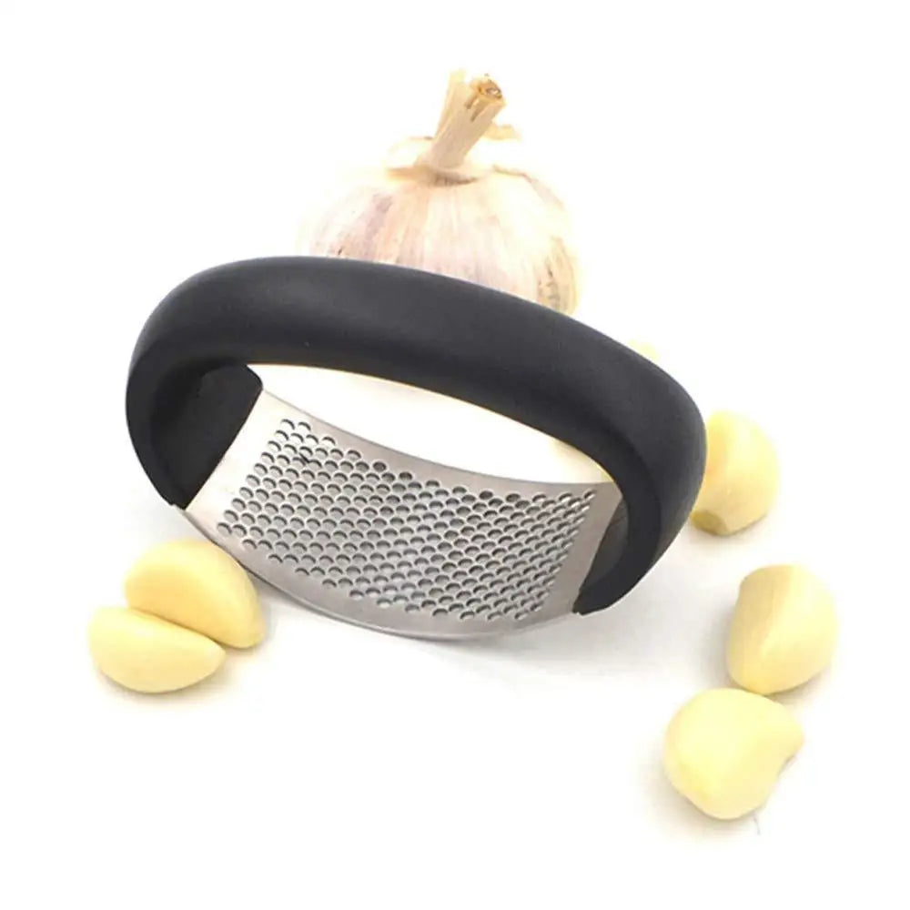 New Incredible 1Pcs Stainless Garlic Press Household Manual Garlic Press Device Kitchen Press Squeezer Ginger Garlic Tools Kitchen Accessories - ALLURELATION - 501, Best Quality press, Best selling press, cooking tool, Device Kitchen Press, east to wash, Easy to use, Garlic Press, Hot Sale press, Household Manual Garlic press, Kitchen Accessories, Kitchen Tools, reuseable press, Squeezer Ginger Garlic, Stainless Garlic Press, unique design press - Stevvex.com